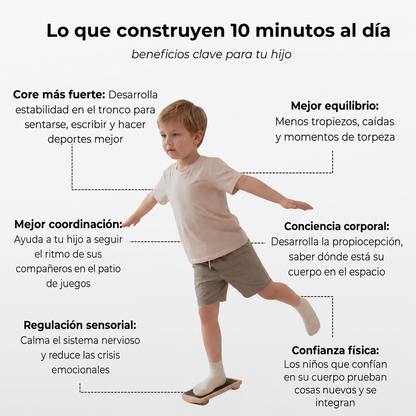 Balance Kids - Desarrolla el equilibrio, la coordinación y la confianza de tu hijo.